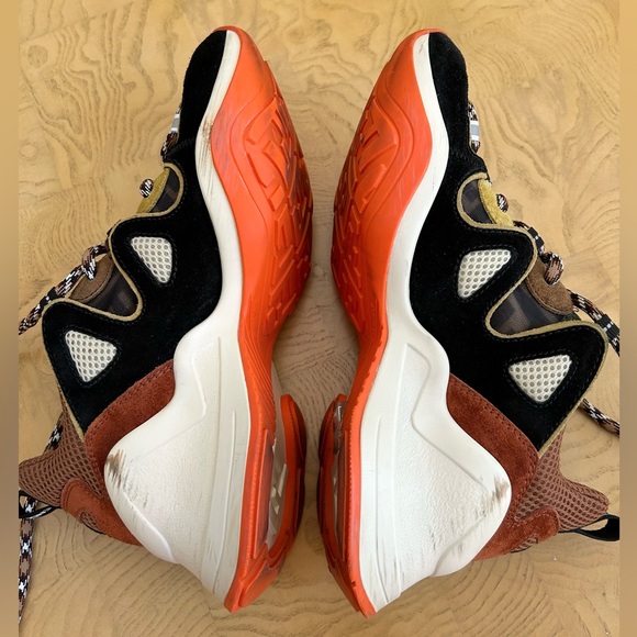 Fendi FFluid Sneakers Orange - Picture 8 of 12